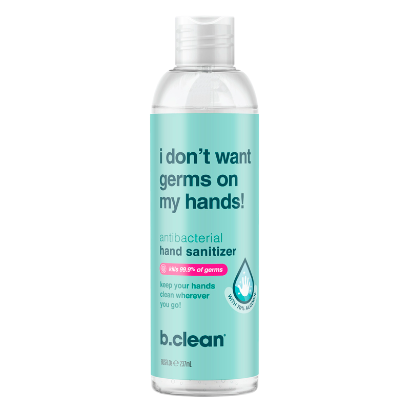 Billede af b.clean Håndsprit - I Don't Want Germs On My Hands (237 ml)