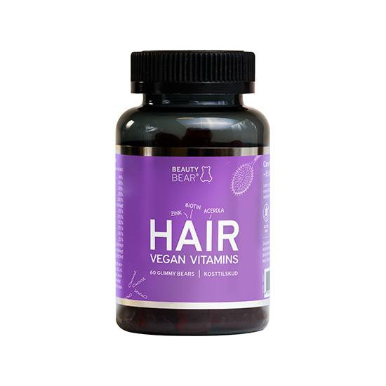 Beauty Bear Hair Vitamins 60 stk.