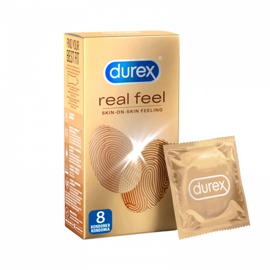 Durex Real Feel Kondomer (8 stk)