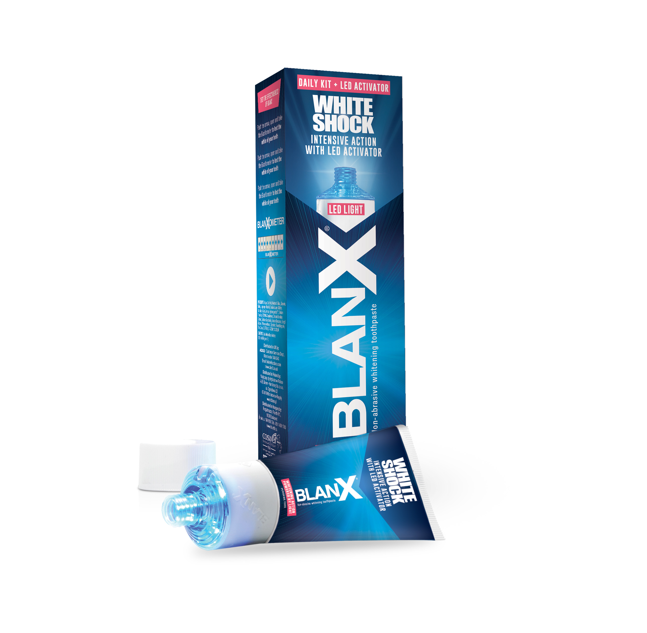Billede af BlanX White Shock Protect Tube + LED 50 ml.