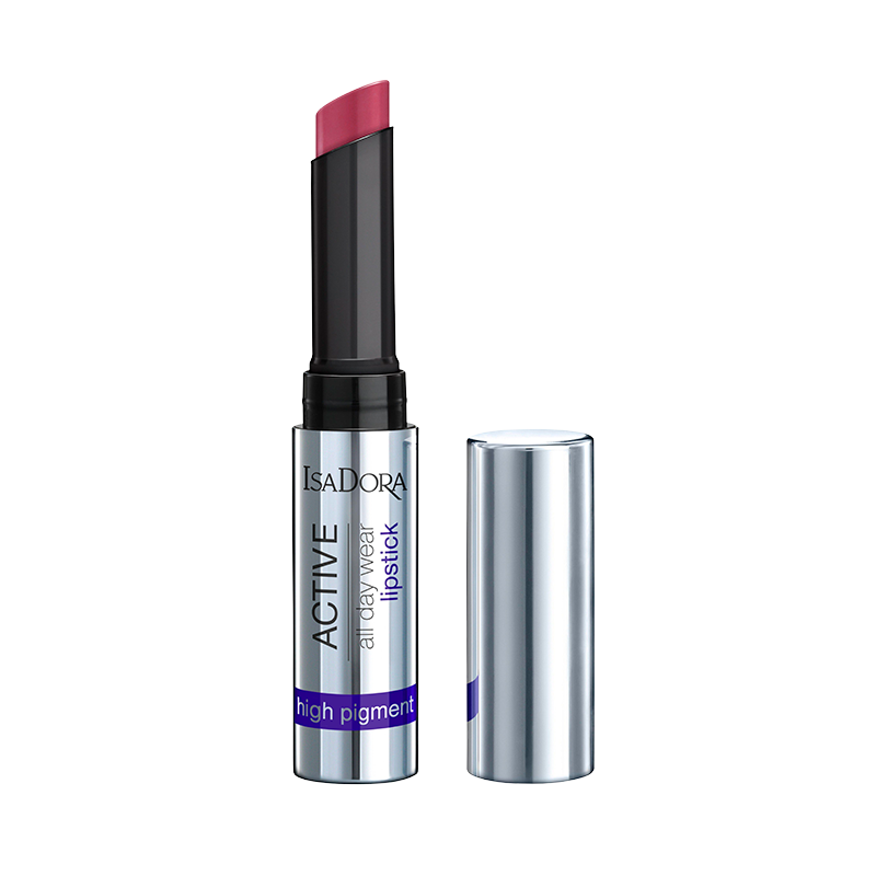 Billede af IsaDora Active All Day Wear Lipstick 12 Hot Rose (1.6 g)