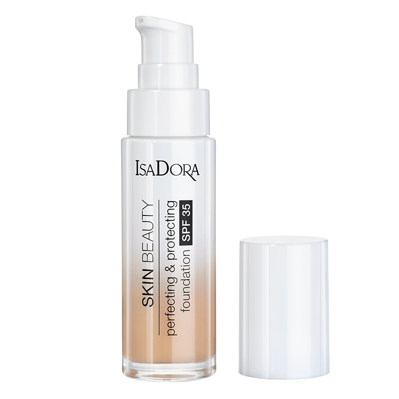 Billede af IsaDora Skin Beauty Perfecting & Protecting Foundation SPF 35 04 Sand (30 ml)