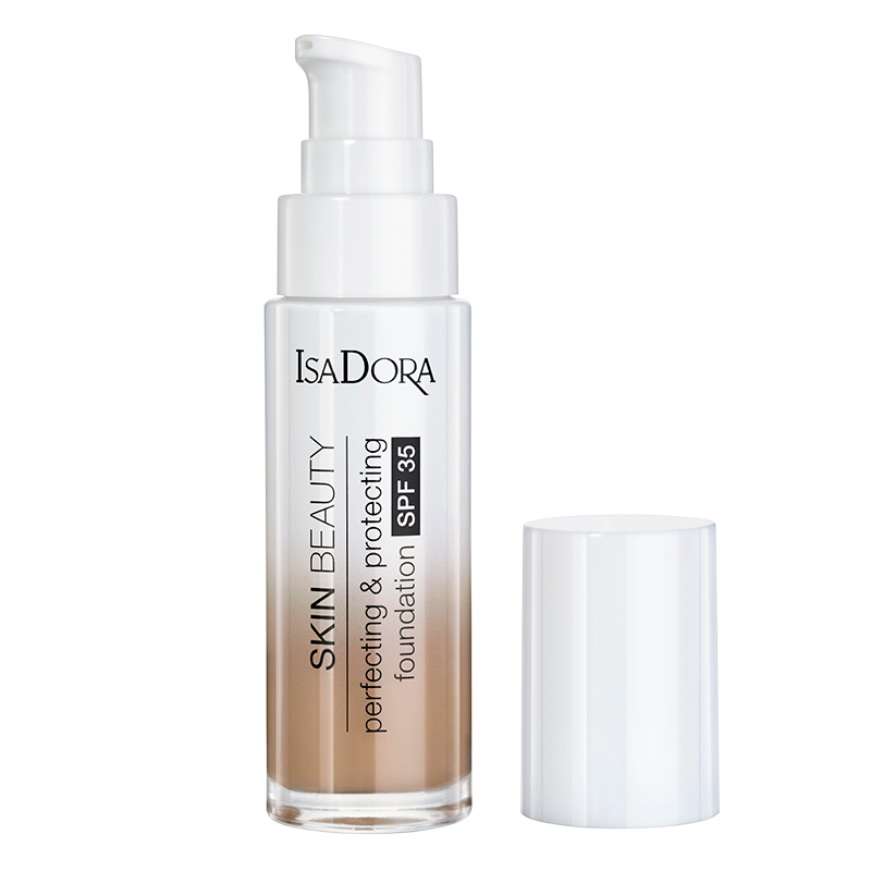 Billede af IsaDora Skin Beauty Perfecting & Protecting Foundation SPF 35 09 Almond (30 ml)